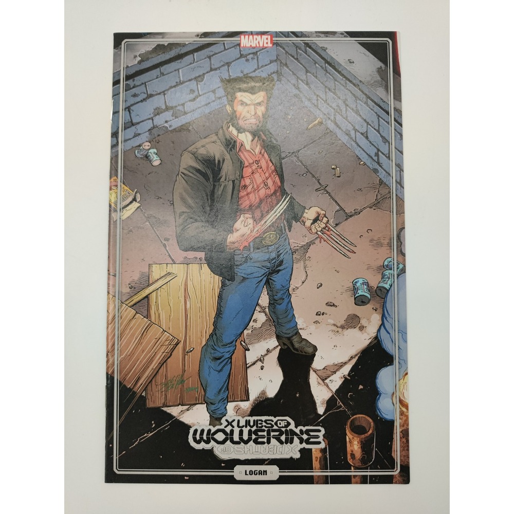Marvel X Lives of Wolverine 4 Trading Card Variant Logan James Howlett 2022